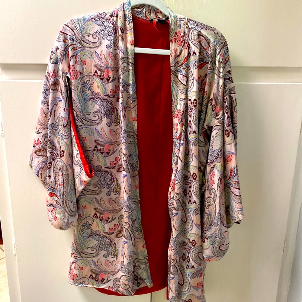 Victoria’s Secret silk kimono robe